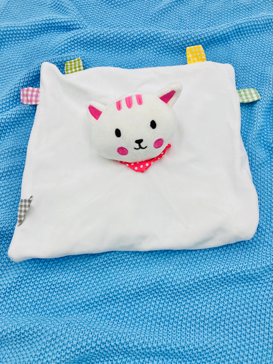 Personalised Cat Baby Comforter